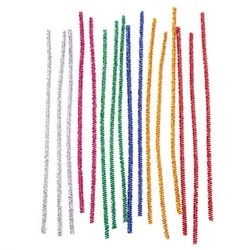 Glitter Pipe Cleaners & Pom-Poms