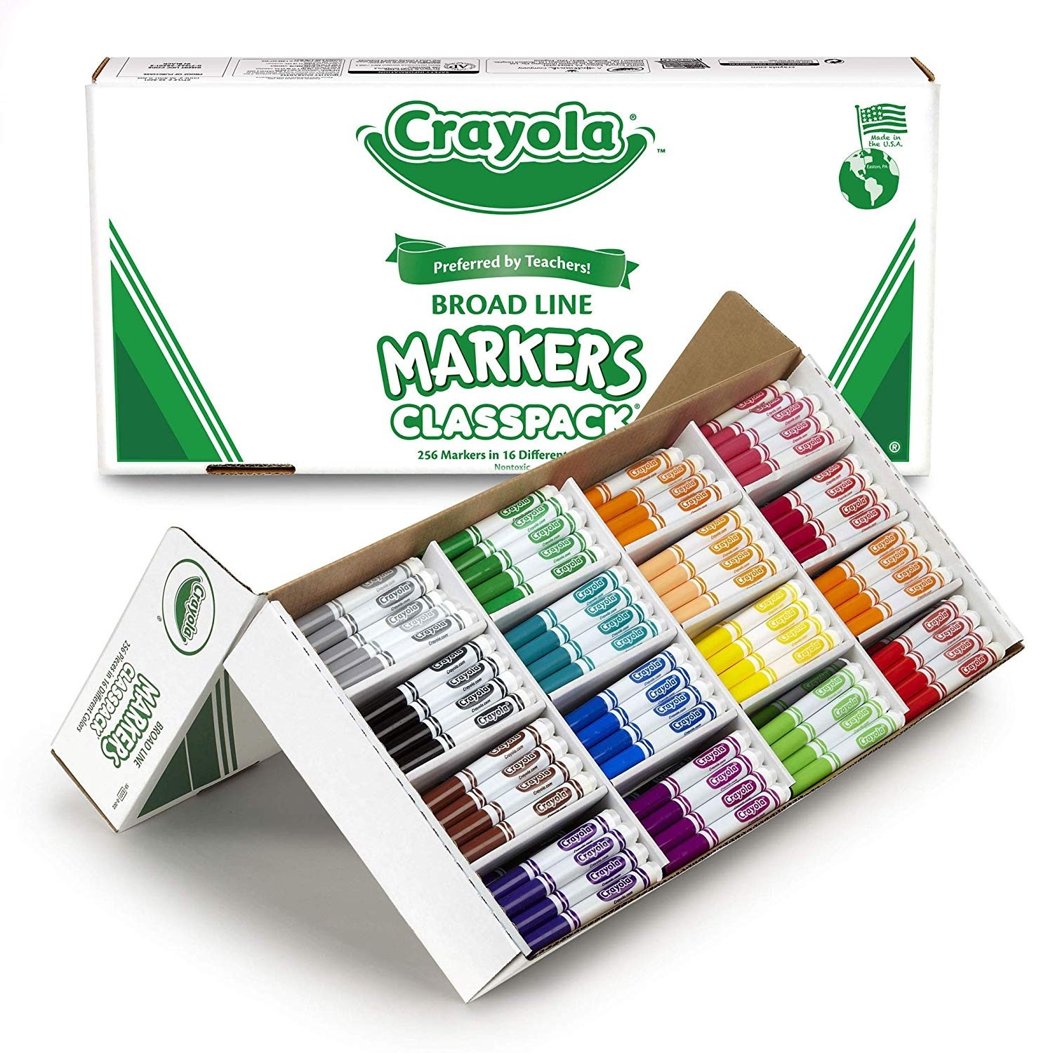 Crayola Broad Line Markers Classpack