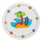 Color Your Own Tropical Frisbees 