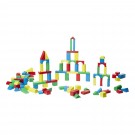Colorful Wooden Blocks - 200 Pack