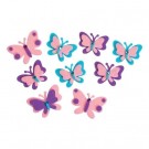 Felt Butterfly Stickers With Gems