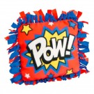 Fleece Superhero Tied Pillow Craft Kit