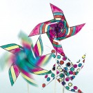 DIY Stained Glass Pinwheels 