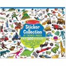 Sticker Collection Book - Dinosaurs, Vehicles, Space, and More