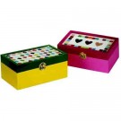 Wooden Boxes With Recessed Lid 