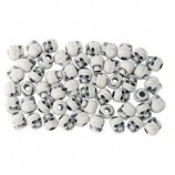 White Skull Beads