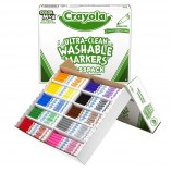 Crayola Fine Line Washable Markers Classpack 