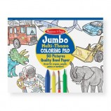 Jumbo Multi-Theme Coloring Pad - Boys