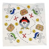 Color Your Own Pirate Bandanas