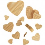 Wooden Heart Shapes